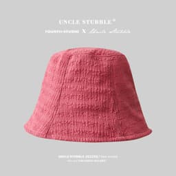 image-Cotton Baseball Cap Visor Hat Adjustable Striped Summer Sun Shade