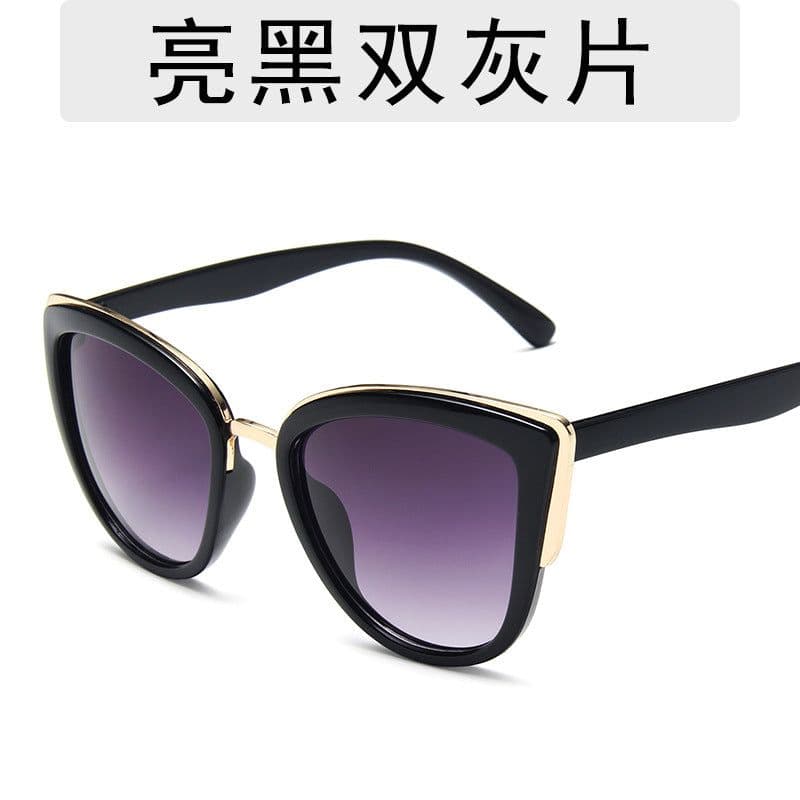 image-PATCHWERK Cat Eye Sunglasses Fashion Leopard Print Frame