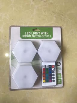 image-COB LED Touch Night Light with Remote Control RGB