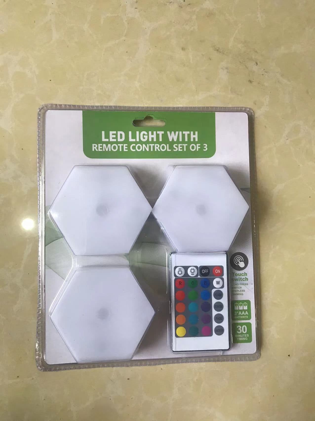 image-COB LED Touch Night Light with Remote Control RGB