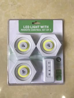 image-COB LED Touch Night Light with Remote Control RGB