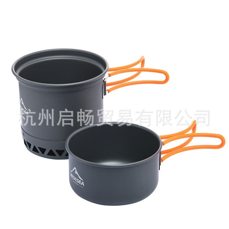 image-Widesea WSC-105 Camping Pot Set Aluminum Alloy Outdoor Cookware