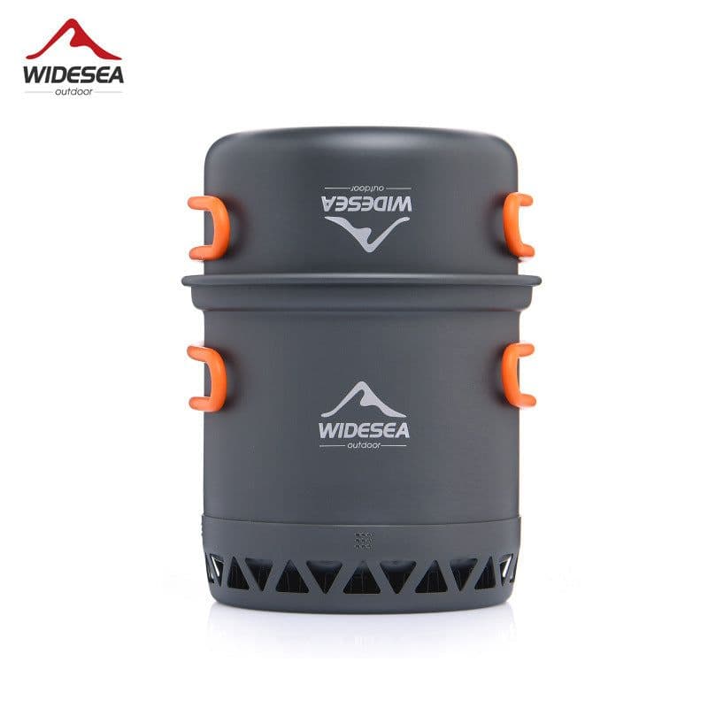 image-Widesea WSC-105 Camping Pot Set Aluminum Alloy Outdoor Cookware
