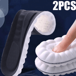 image-4D Soft Cushioned Insoles Unisex Arch Support Shock Absorbing PU