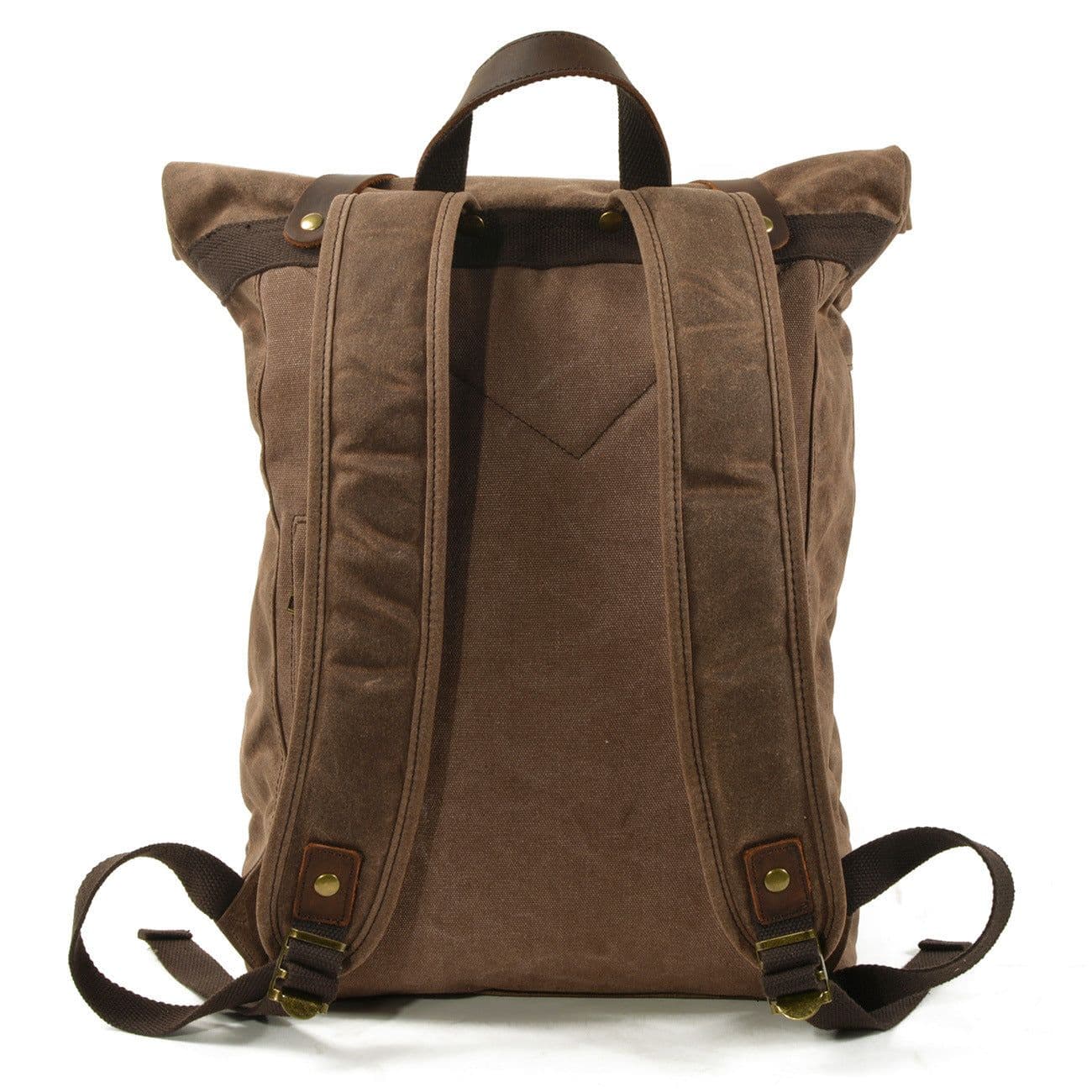 image-MUCHUAN Canvas Backpack Men's 20-35L Waterproof Anti-Theft Laptop Bag
