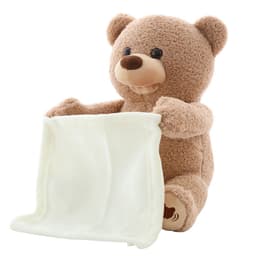 image-Talking Peek-a-Boo Teddy Bear Plush Toy for Kids