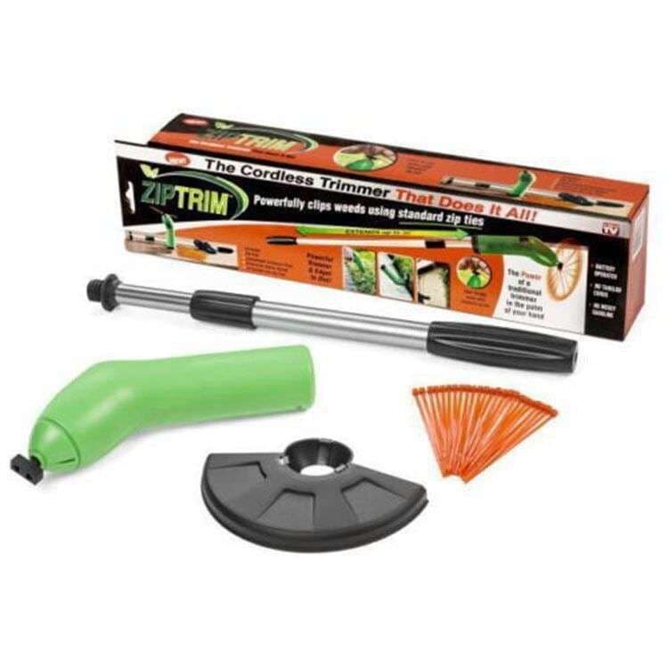 image-Spot Mini Electric Cordless Lawn Mower and Grass Trimmer