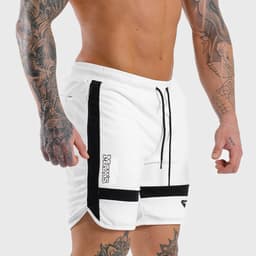 image-Men's Quick-Dry Athletic Shorts - Lightweight Training Fitness Pants