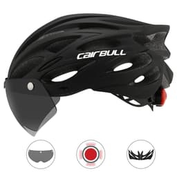 image-Cairbull ALLROAD 2020 Bike Helmet with Lens, Brim & Tail Light
