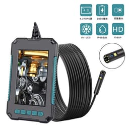 image-HD 1080P Dual Lens Industrial Endoscope Camera with Screen