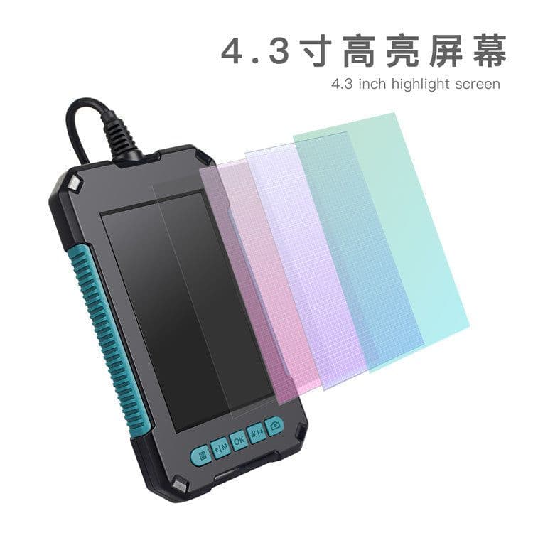 image-HD 1080P Dual Lens Industrial Endoscope Camera with Screen