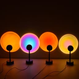 image-HY Sunset Projection Night Light LED Atmosphere Lamp Bedroom