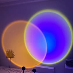 image-HY Sunset Projection Night Light LED Atmosphere Lamp Bedroom
