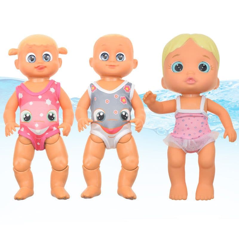 image-Children's Beach Swimming Pool Electric Water Doll Summer Toy