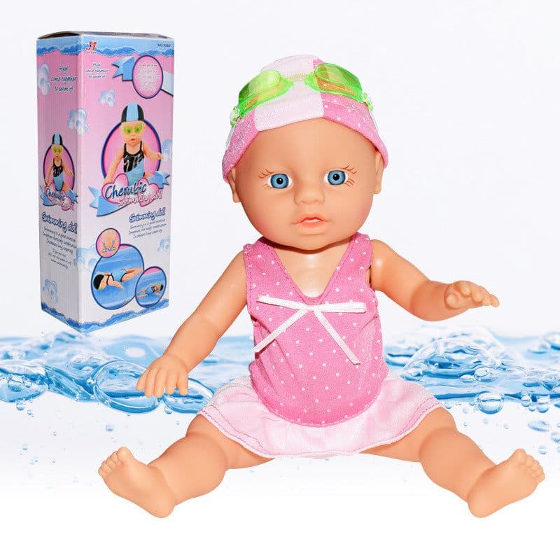 image-Children's Beach Swimming Pool Electric Water Doll Summer Toy
