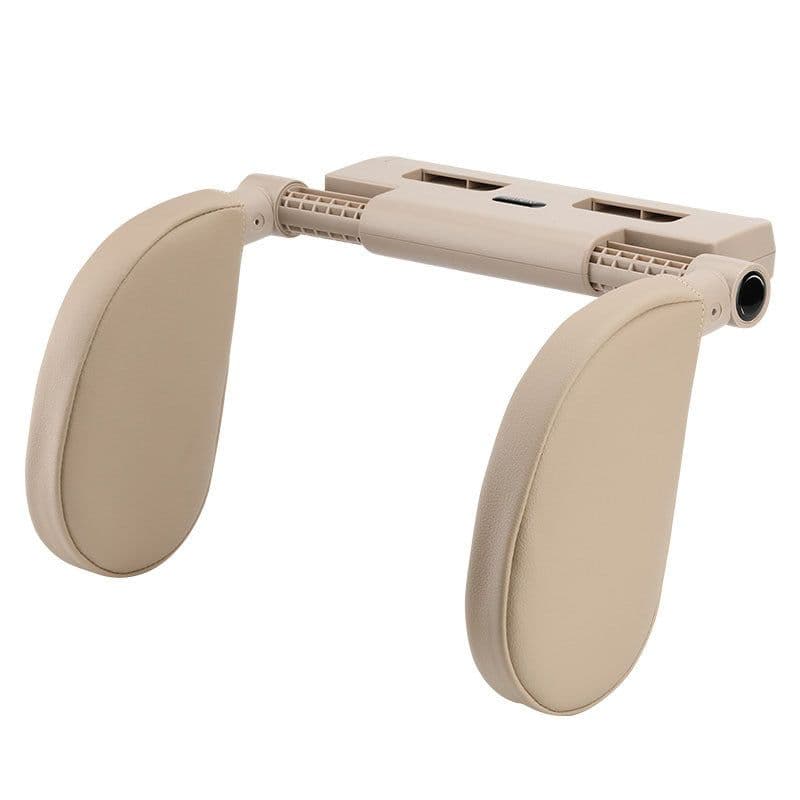 image-Car Headrest Pillow Memory Foam Neck Support Travel Sleep Cushion