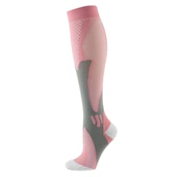 image-Compression Socks Sports Running Cycling Unisex Rose Red XXL