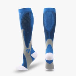image-Compression Socks Sports Running Cycling Unisex Rose Red XXL