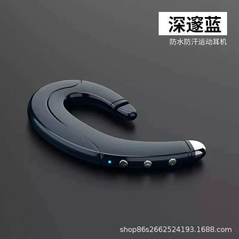 image-F88 Bone Conduction Bluetooth 5.0 Wireless Headset Stereo Earphones