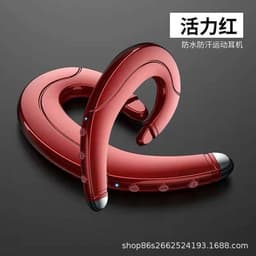 image-F88 Bone Conduction Bluetooth 5.0 Wireless Headset Stereo Earphones