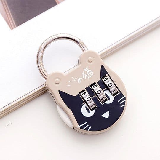 image-Combination Padlock Mini Cabinet Lock Chinese Style