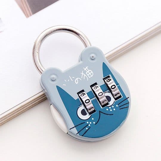 image-Combination Padlock Mini Cabinet Lock Chinese Style