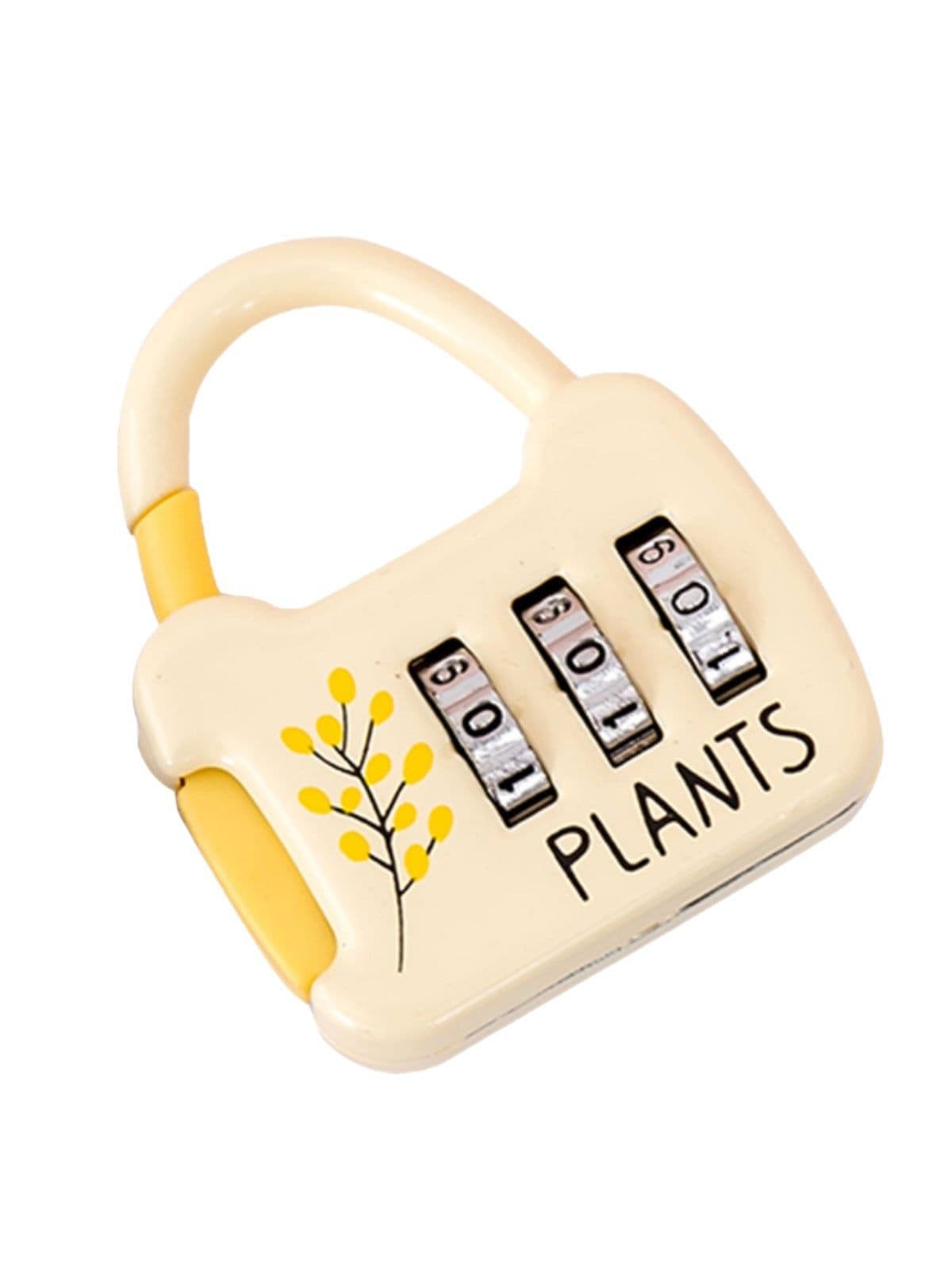 image-Combination Padlock Mini Cabinet Lock Chinese Style