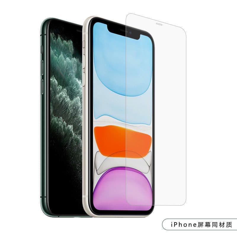 image-iPhone Tempered Glass Screen Protector Full Coverage Anti-Drop Film