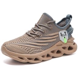 image-Men's Breathable Mesh Running Shoes Casual Sports Sneakers