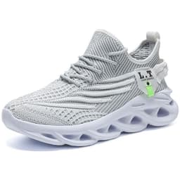 image-Men's Breathable Mesh Running Shoes Casual Sports Sneakers