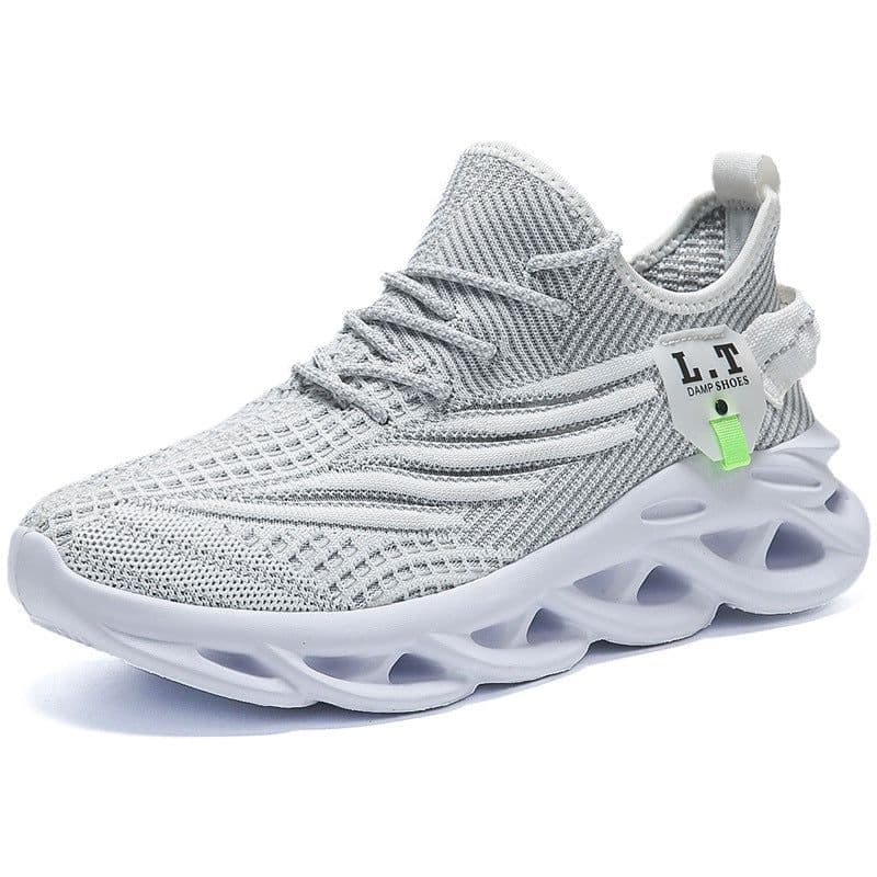 image-Men's Breathable Mesh Running Shoes Casual Sports Sneakers