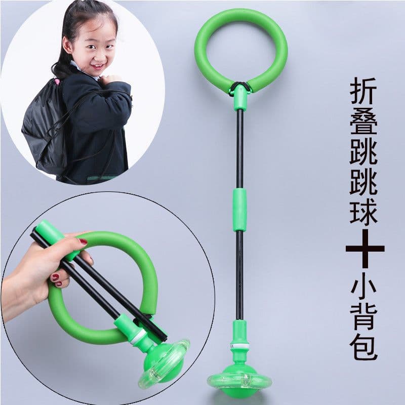 image-Folding Jump Ring Flashing PVC Fitness Toy for Youth 7-14 Years