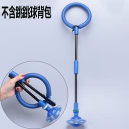 image-Folding Jump Ring Flashing PVC Fitness Toy for Youth 7-14 Years