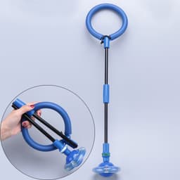 image-Folding Jump Ring Flashing PVC Fitness Toy for Youth 7-14 Years