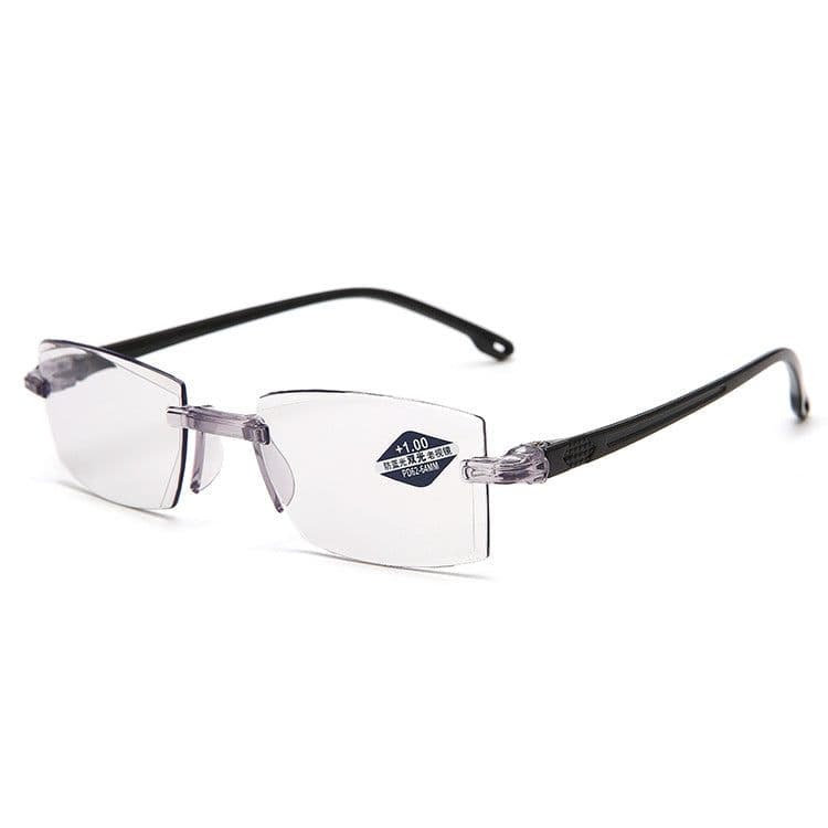 image-Reading Glasses Metal Frame Anti-Blue Light Presbyopic Glasses 826