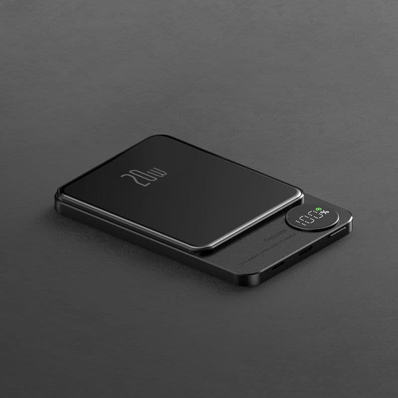 image-Q9 Magnetic Wireless Power Bank 10000mAh PD20W Aluminum Alloy