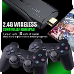 image-M8 Game Console 4K HD TV with Dual 2.4G Wireless Controllers
