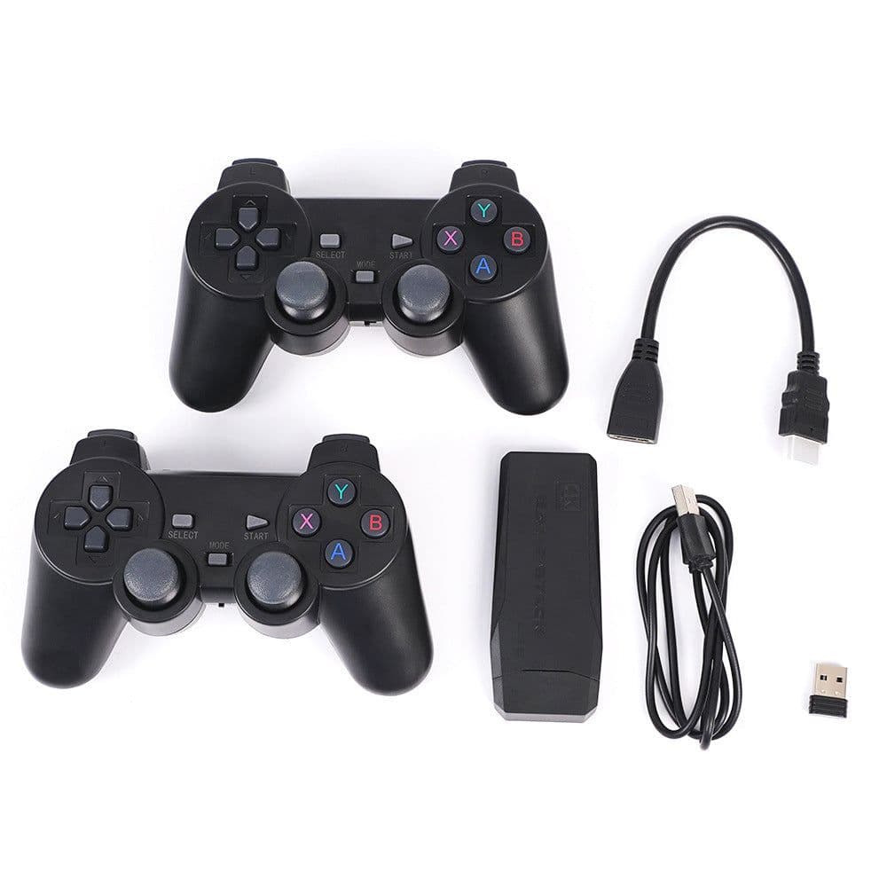 image-M8 Game Console 4K HD TV with Dual 2.4G Wireless Controllers
