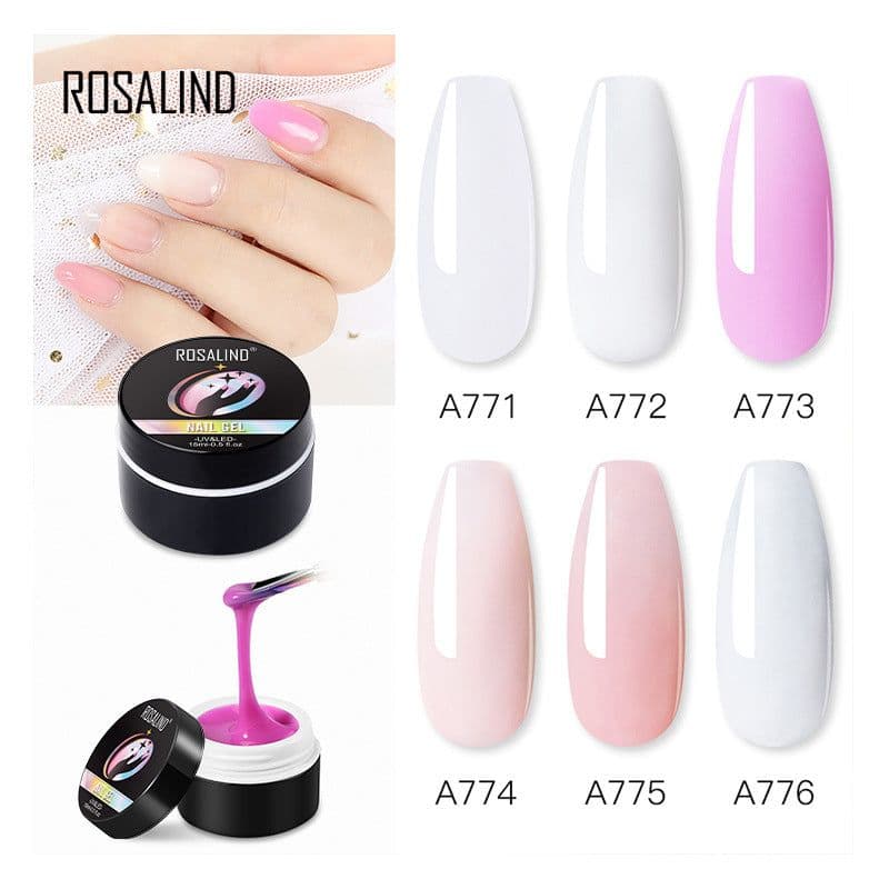 image-Rosalind Nail Extension Gel 15ML Crystal Builder Glue