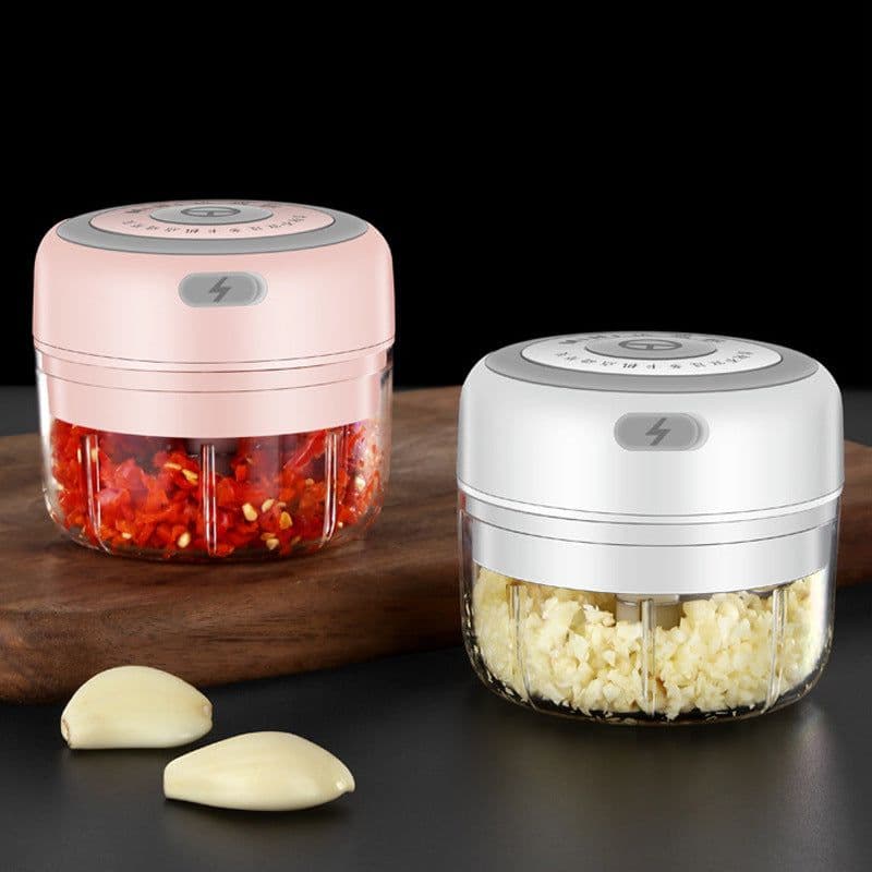 image-Manual Garlic Masher Food Chopper 100ml