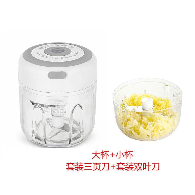 image-Manual Garlic Masher Food Chopper 100ml