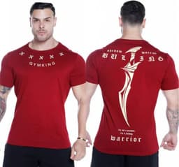 image-Men's Quick-Dry Fitness T-Shirt Round Neck Running Training Top