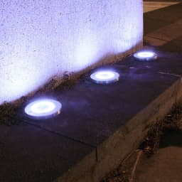 image-Solar LED Garden Light IP65 Waterproof Underground Lawn Lamp 20LED