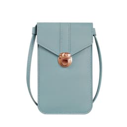 image-Women's PU Leather Crossbody Phone Wallet with Card Slots
