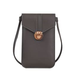 image-Women's PU Leather Crossbody Phone Wallet with Card Slots