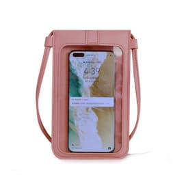 image-Women's PU Leather Crossbody Phone Wallet with Card Slots