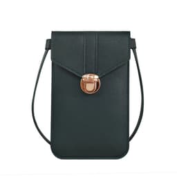 image-Women's PU Leather Crossbody Phone Wallet with Card Slots
