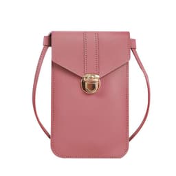 image-Women's PU Leather Crossbody Phone Wallet with Card Slots