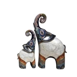image-Resin Shell Elephant Ornament Home Decor Gift