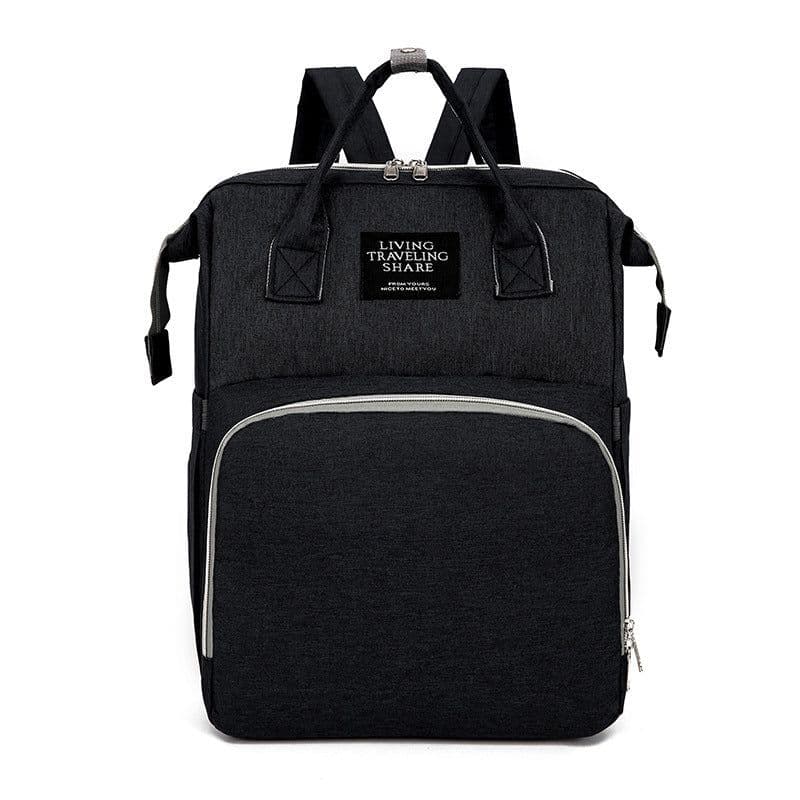 image-Mommy Diaper Bag Backpack - Large Capacity Waterproof Multi-Functional